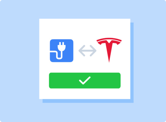 Validation liaison carte de recharge Chargemap Business et réseau Superchargeur Tesla
