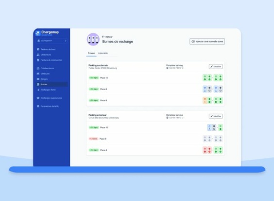Solution Chargemap Business : maintenance à distance